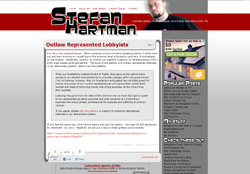 Web Design and Hosting for the blog of Stefan Hartman