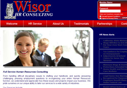 Screenshot of WisorHRConsulting.com